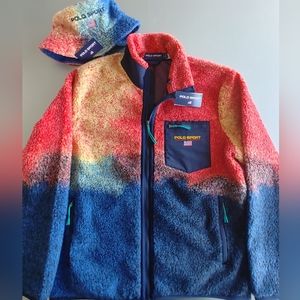 Ralph Lauren Polo Sport Matching Jacket/Hat NWT